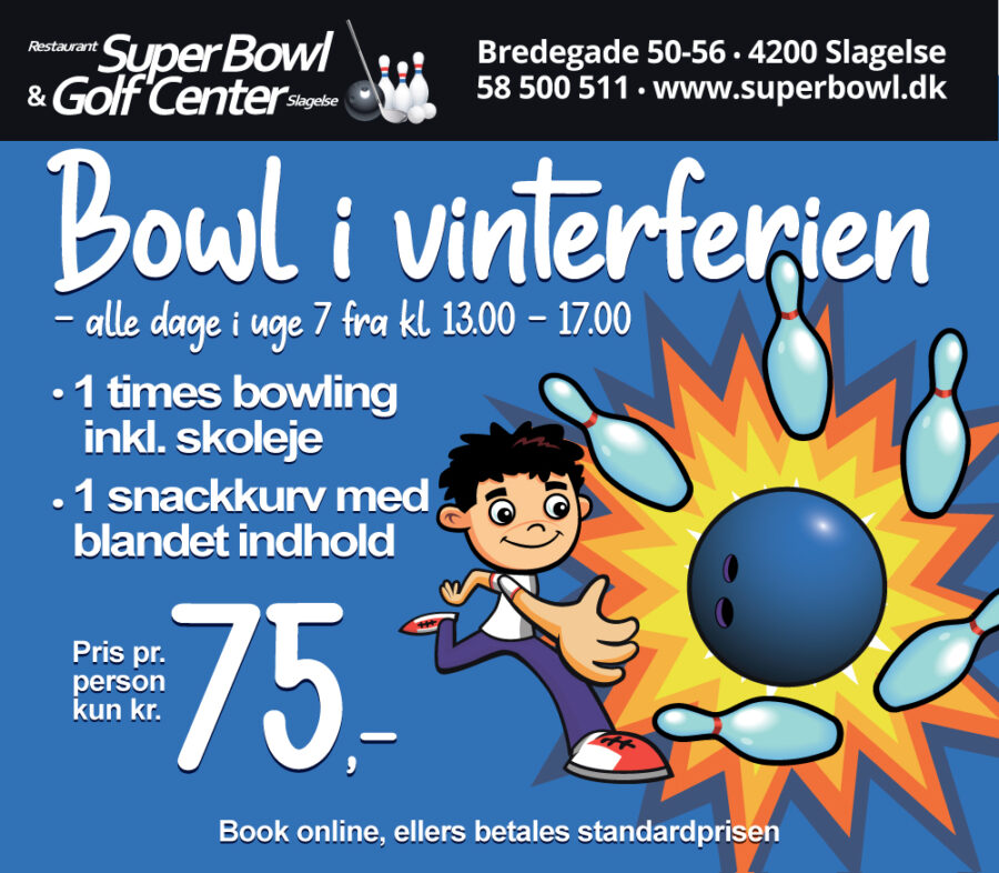 bowling i Slagelse, Vinterferie tilbud